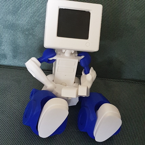 Cymon CyBot posable robot toy 3D Print 24764 Cymon CyBot posable robot toy 3D Print 24764