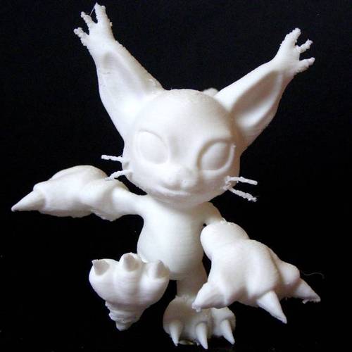 Gatomon Fan Made 3D Print 2477 Gatomon Fan Made 3D Print 2477