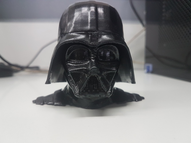 Darth Vader bust - Easy print 3D Print 24775 Darth Vader bust - Easy print 3D Print 24775