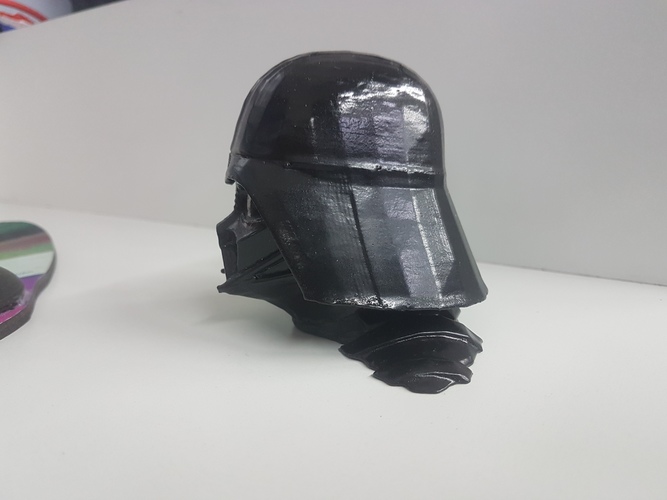 Darth Vader bust - Easy print 3D Print 24776 Darth Vader bust - Easy print 3D Print 24776