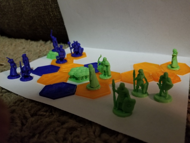 Pocket-Tactics: Core Set 1 (Fourth Edition) 3D Print 24808 Pocket-Tactics: Core Set 1 (Fourth Edition) 3D Print 24808