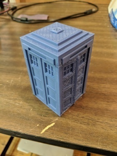 Tardis with drawers 3D Print 24839 Tardis with drawers 3D Print 24839