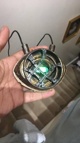 Eye of Agamotto - Doctor Strange (with Opening Eye) 3D Print 24887 Eye of Agamotto - Doctor Strange (with Opening Eye) 3D Print 24887