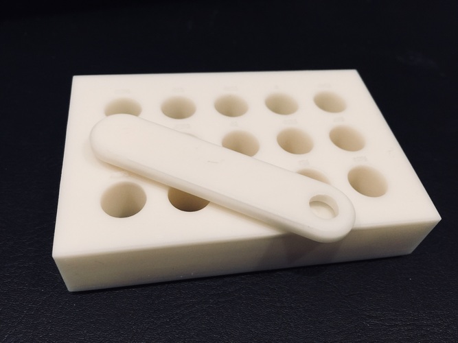 Hole and Shaft Test 3D Print 24979 Hole and Shaft Test 3D Print 24979