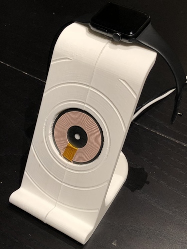 $10 IPhoneX Wireless Charging Stand 3D Print 25017 $10 IPhoneX Wireless Charging Stand 3D Print 25017