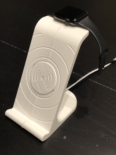 $10 IPhoneX Wireless Charging Stand 3D Print 25020 $10 IPhoneX Wireless Charging Stand 3D Print 25020