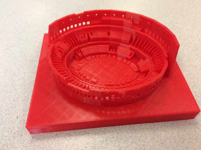 Roman Colosseum 3D Print 25056 Roman Colosseum 3D Print 25056
