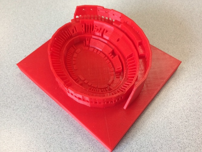 Roman Colosseum 3D Print 25057 Roman Colosseum 3D Print 25057