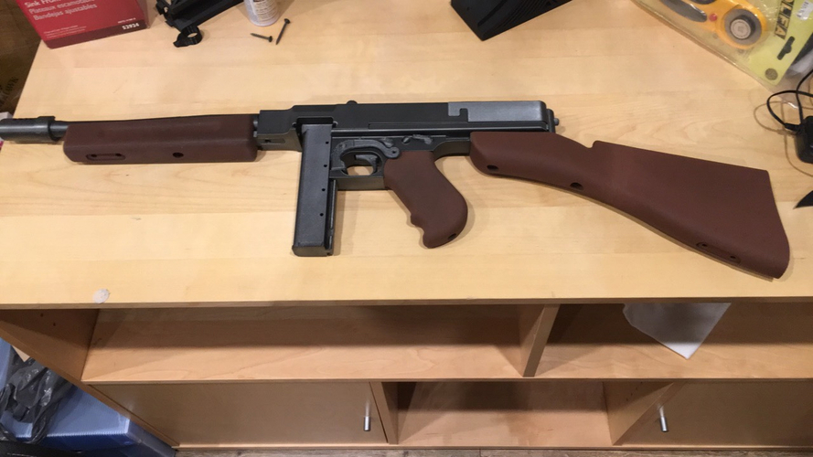Wolfenstein: The New Order SMG 3D Print 25074 Wolfenstein: The New Order SMG 3D Print 25074