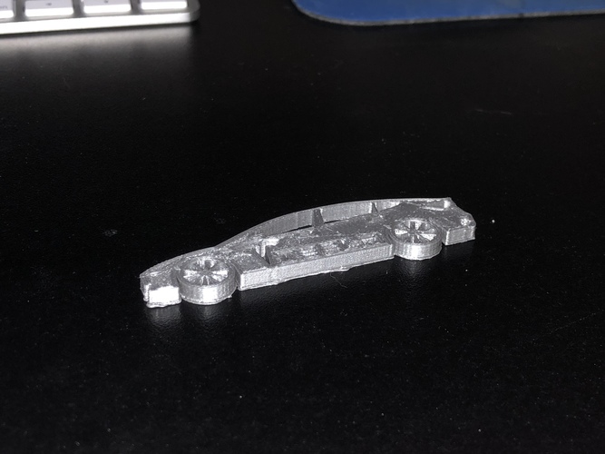 Tesla Model 3 keychain 3D Print 25076 Tesla Model 3 keychain 3D Print 25076