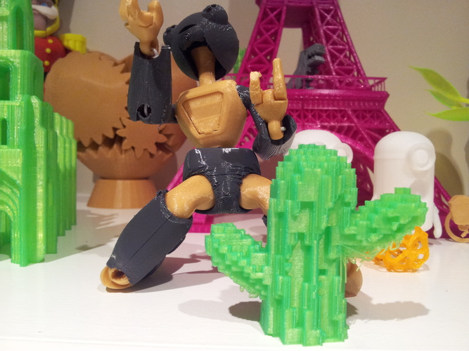 Minecraft Cactus 3D Print 251 Minecraft Cactus 3D Print 251