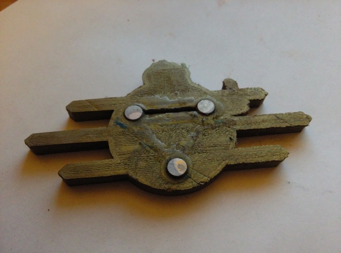 Fallout Badge Set 3D Print 2519 Fallout Badge Set 3D Print 2519
