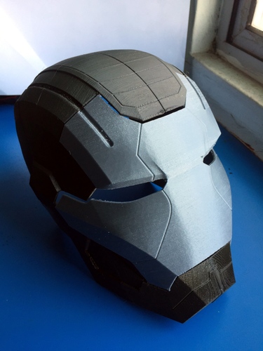 Iron Patriot Helmet (Iron Man) 3D Print 25193 Iron Patriot Helmet (Iron Man) 3D Print 25193