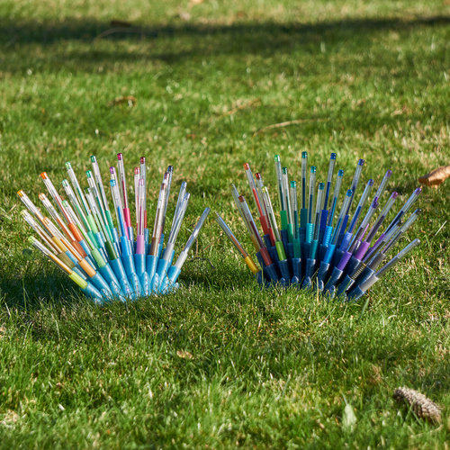 Peacock Gel Pen Stand 3D Print 25219 Peacock Gel Pen Stand 3D Print 25219