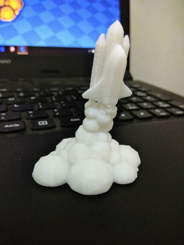 Launching Space Shuttle 3D Print 25225 Launching Space Shuttle 3D Print 25225