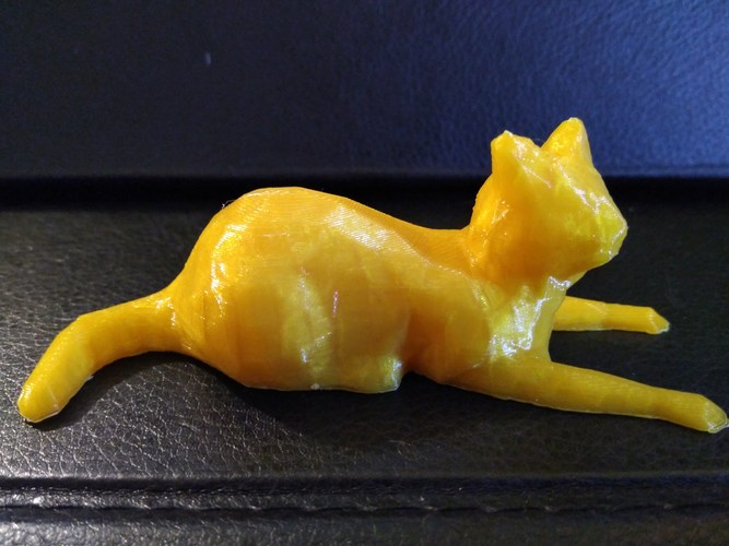 Low Poly Cat 3D Print 25249 Low Poly Cat 3D Print 25249