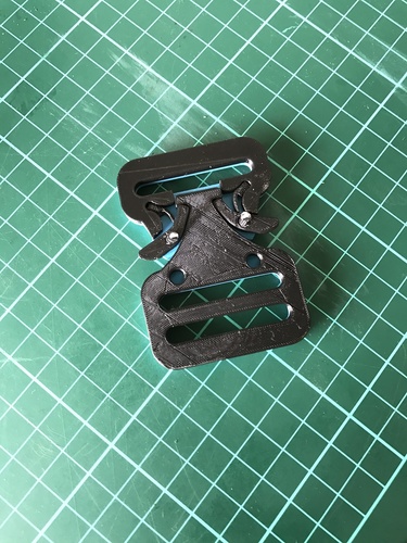 Quick Release Belt Buckle 3D Print 25282 Quick Release Belt Buckle 3D Print 25282