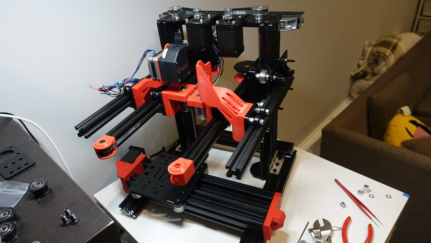 Cartesian flying extruder 3D Print 25289 Cartesian flying extruder 3D Print 25289