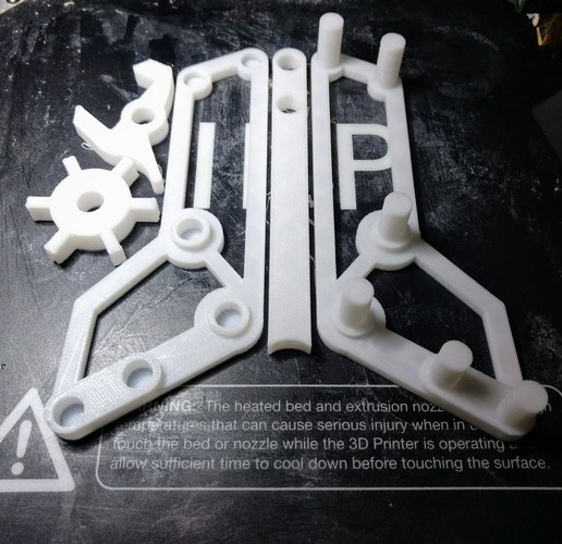 Rubber band gun - no screws required 3D Print 25310 Rubber band gun - no screws required 3D Print 25310