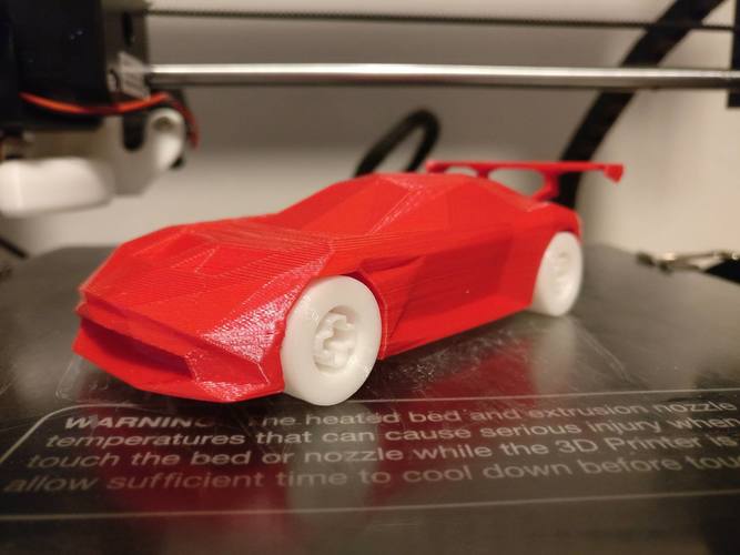 Low-Poly Aston Martin Vulcan 3D Print 25313 Low-Poly Aston Martin Vulcan 3D Print 25313