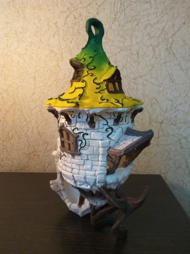 BIRDHOUSE - 3 PIECES 3D Print 25316 BIRDHOUSE - 3 PIECES 3D Print 25316