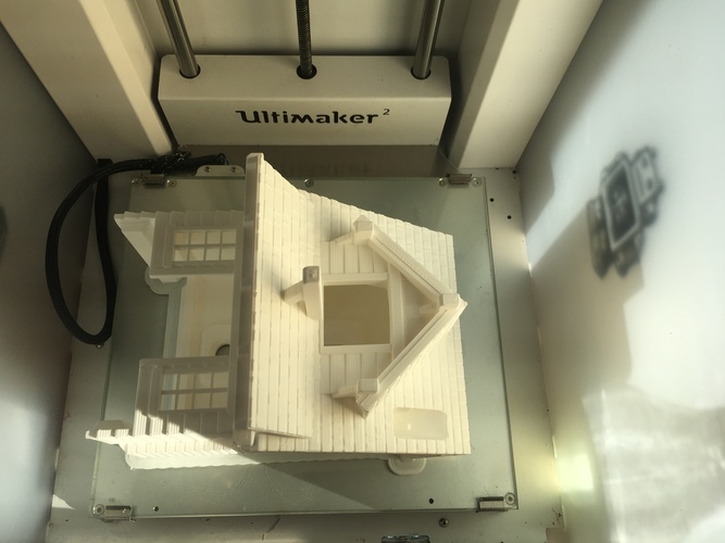 the American Craftsman Bungalow Birdhouse 3D Print 25327 the American Craftsman Bungalow Birdhouse 3D Print 25327