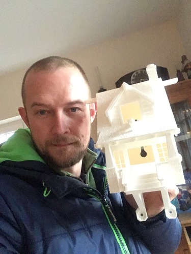 the American Craftsman Bungalow Birdhouse 3D Print 25329 the American Craftsman Bungalow Birdhouse 3D Print 25329