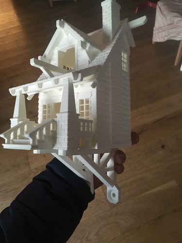 the American Craftsman Bungalow Birdhouse 3D Print 25331 the American Craftsman Bungalow Birdhouse 3D Print 25331