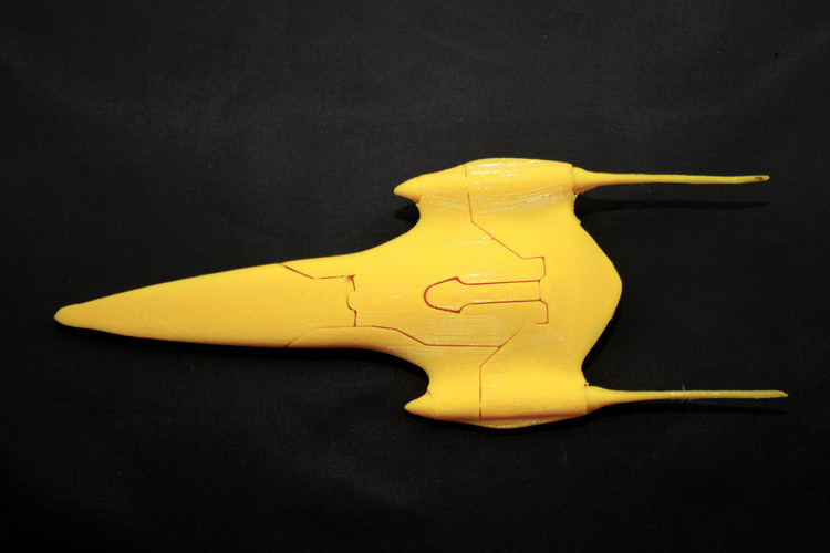 Nubian Royal Starship 3D Print 25359 Nubian Royal Starship 3D Print 25359