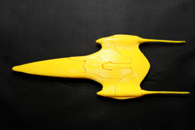 Nubian Royal Starship 3D Print 25360 Nubian Royal Starship 3D Print 25360