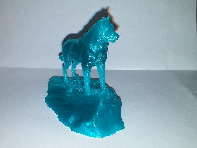 Husky Statue - Michigan Tech 3D Print 25401 Husky Statue - Michigan Tech 3D Print 25401