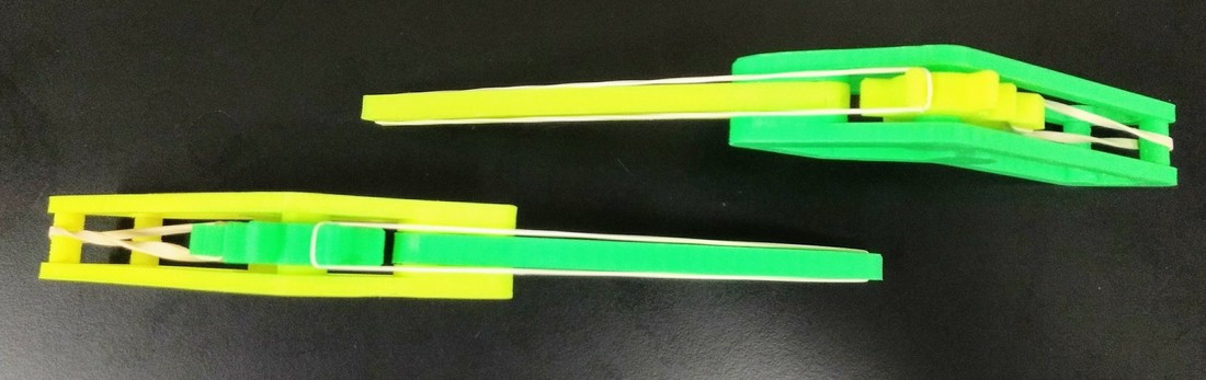 Rubber band gun - no screws required 3D Print 25469 Rubber band gun - no screws required 3D Print 25469