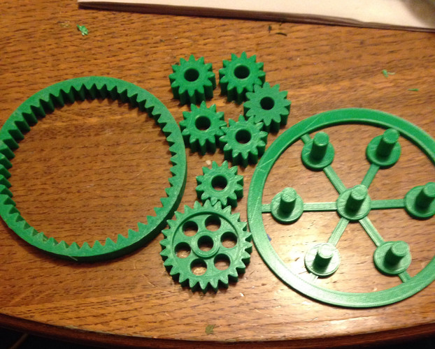 Ava's Gear Toy 2 3D Print 25475 Ava's Gear Toy 2 3D Print 25475