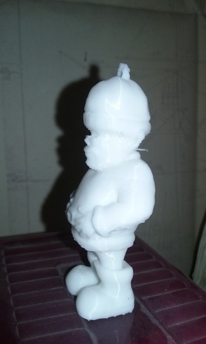 The Elf aka Little Helper Ornament 3D Print 25485 The Elf aka Little Helper Ornament 3D Print 25485