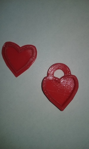 Heart Locket Slic3r Friendly 3D Print 25488 Heart Locket Slic3r Friendly 3D Print 25488