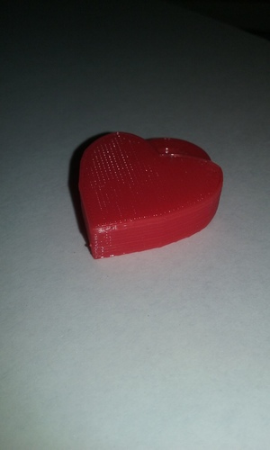 Heart Locket Slic3r Friendly 3D Print 25489 Heart Locket Slic3r Friendly 3D Print 25489