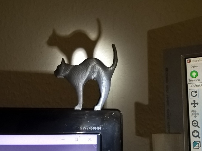 mad cat 3D Print 2555 mad cat 3D Print 2555