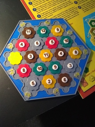 Travel Catan 3D Print 25578 Travel Catan 3D Print 25578