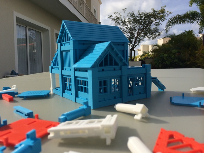 Printable Architectural Kit Series 2 3D Print 256 Printable Architectural Kit Series 2 3D Print 256