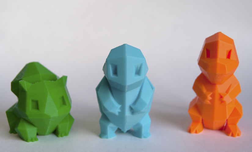 Low Poly Pokemon 3D Print 2560 Low Poly Pokemon 3D Print 2560