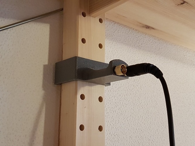 IKEA IVAR Headphone Hanger 3D Print 25653 IKEA IVAR Headphone Hanger 3D Print 25653