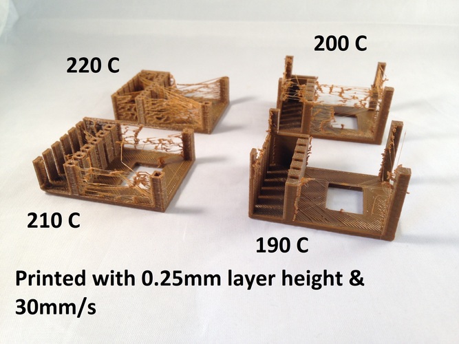Retraction Calibration Test 3D Print 2567 Retraction Calibration Test 3D Print 2567