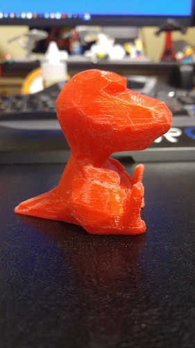 Low Poly T-rex 3D Print 2568 Low Poly T-rex 3D Print 2568
