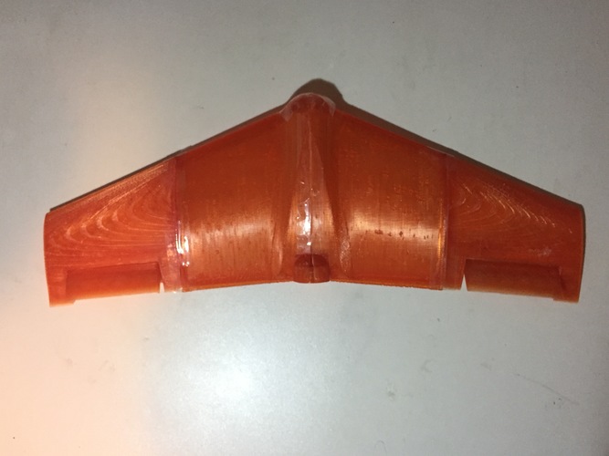 Fully Printed Flying Wing 3D Print 25706 Fully Printed Flying Wing 3D Print 25706