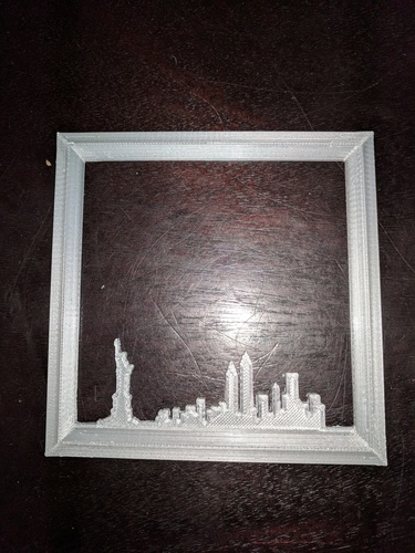 New York City Skyline 3D Print 25741 New York City Skyline 3D Print 25741