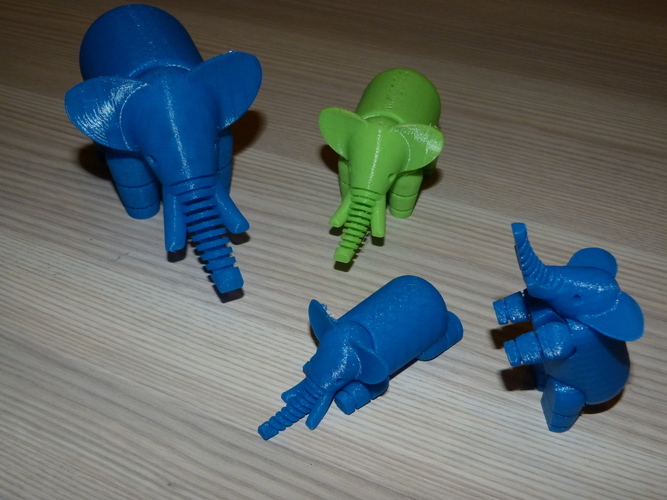 Elephant 3D Print 2578 Elephant 3D Print 2578