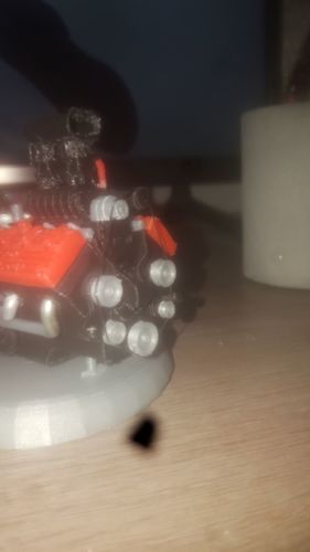 remix of HotRod V8 twin carb blown nostalgic engine by macone1, 3D Print 25781 remix of HotRod V8 twin carb blown nostalgic engine by macone1, 3D Print 25781