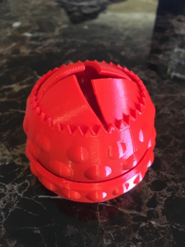 Mechanical Iris Dome Box Print-In-Place 3D Print 25965 Mechanical Iris Dome Box Print-In-Place 3D Print 25965