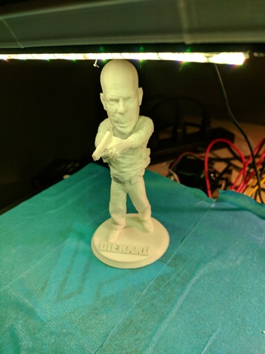 Bruce Willis DIE HARD 3D Print 26078 Bruce Willis DIE HARD 3D Print 26078