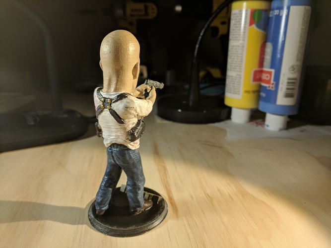 Bruce Willis DIE HARD 3D Print 26080 Bruce Willis DIE HARD 3D Print 26080